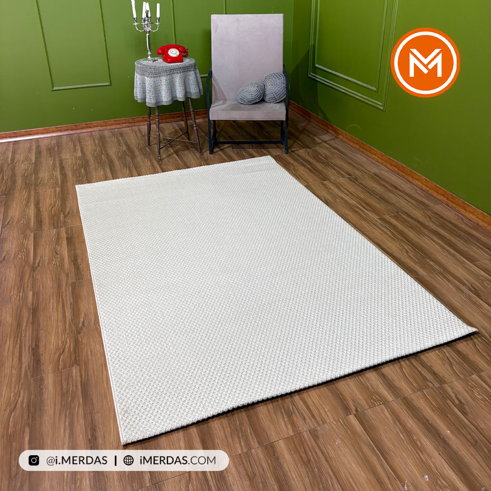 فرش پینترستی کد 1122 زمینه کرم